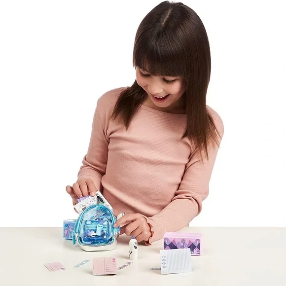 ⌛️SOLD OUT⌛️ Real Littles Mini Disney Backpack Little Mermaid Silver Iridescent - Picture 7 of 7